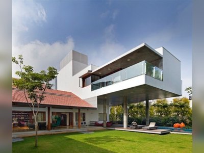Library House đẹp và chất tại Bangalore, Ấn Độ