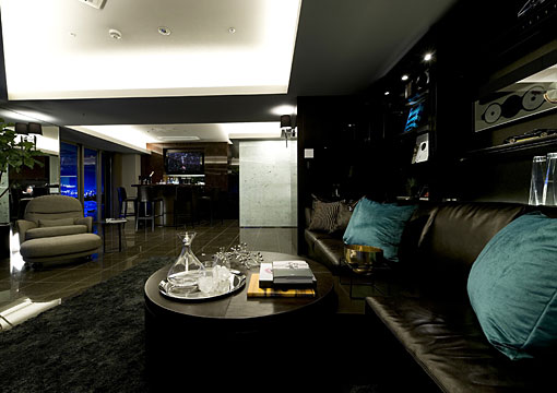 Lavish, Hi-End Apartment Views of the Tokyo Night - Dream Home - Ideas - Furniture - Design - Decoration - Interior Design - Tokyo - Japan