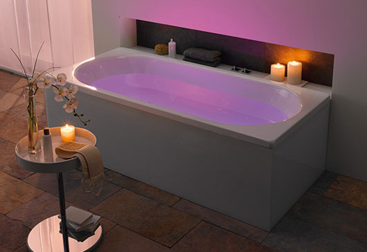 Modern Bathroom Lighting for Relaxation – Kaldewei Mood Light - Bathroom - Light