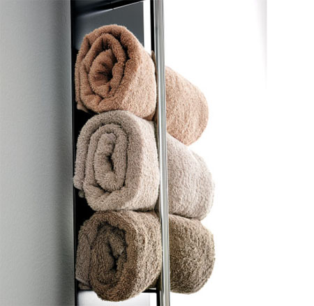 Feel Comfortable At All Times With The Teso Towel Warmer - towels - bathroom - Antrax
