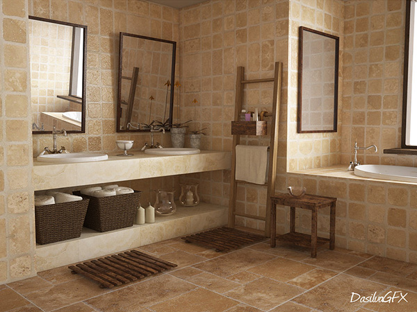 Các mẫu phòng tắm khá đẹp mắt - Phòng tắm - Thiết kế - Trang trí