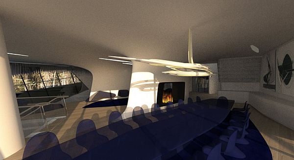 Russian Billionaire Builds a Uber-cool Futuristic Spaceship Home For Supermodel Naomi Campbell - Naomi Campbell - Dream Home - Design - Interior Design - Design News - Spaceship House