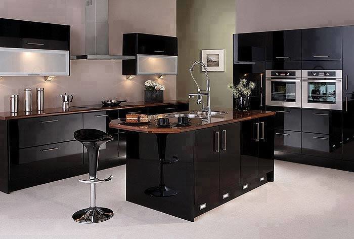 Stunning Dark Cabinet Kitchen Designs