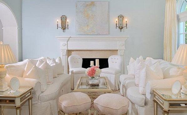 Trang nhã với phòng khách mang sắc trắng - Thiết kế - Phòng khách