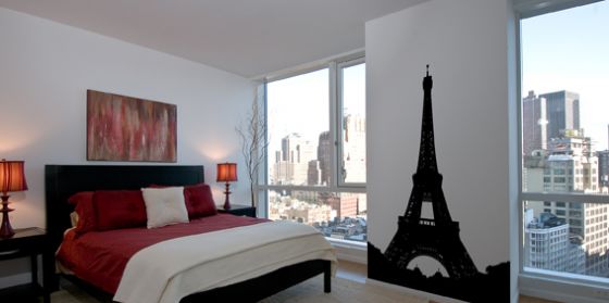 Trang Trí Nộ Thất Cảm Hứng Từ Paris Hoa Lệ - Thiết kế đẹp - Nội thất - Ý tưởng - Tháp Eiffel - Giấy dán tường
