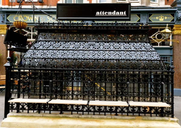 Attendant café, Luân Đôn: thiết kế độc đáo từ những bồn rửa mặt. - Quán cà phê - Thiết kế thương mại
