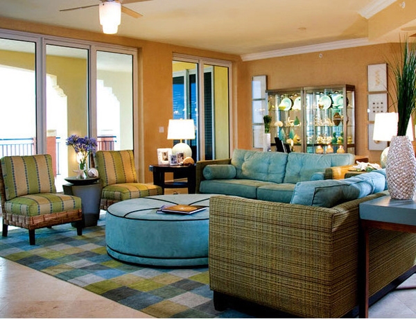 Mát mắt với phòng khách theo phong cách nhiệt đới - Ý tưởng - Xu hướng - Trang trí - Thiết kế - Thiết kế đẹp - Phòng khách