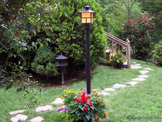 โคมไฟหัวเสาสไตล์คลาสสิค - ตกแต่งบ้าน - ไอเดีย - บ้านสวย - สวนสวย - จัดสวน