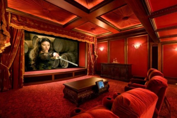 7 Thiết Kế Đẹp Mắt Cho Rạp Hát Trong Nhà - Nội thất - Rạp chiếu trong nhà - Trang trí - Ý tưởng