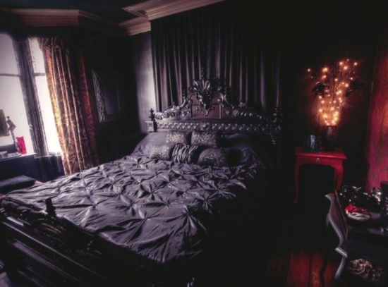 ห้องนอนสไตล์ Gothic