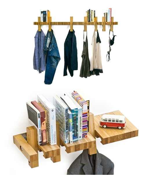 เจ๋ง! ชั้นหนังสือสารพัดประโยชน์ ชิ้นเดียวคุ้ม! - ของแต่งบ้าน - เฟอร์นิเจอร์ - ชั้นวางหนังสือ - ชั้นสารพัดประโยชน์ - ชั้นติดผนังบ้าน