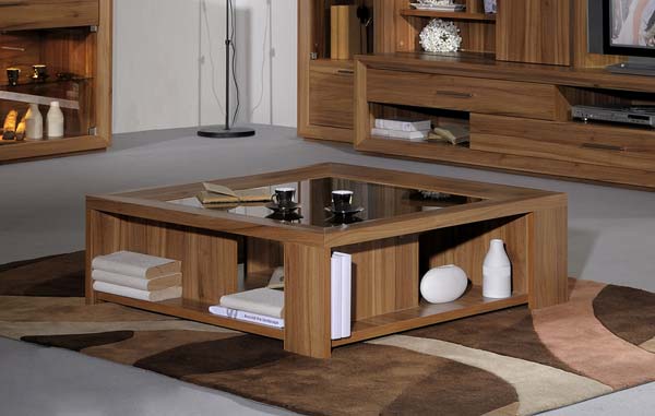 Erease Distance with Square Coffee Table - Design - Interior Design - Tables