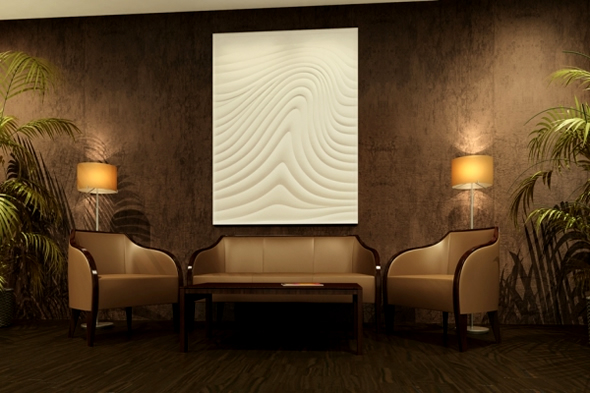 Sculptural Wall Panels for Home More Luxurious - Interior Design - Decoration - Design - Wall - Decorating