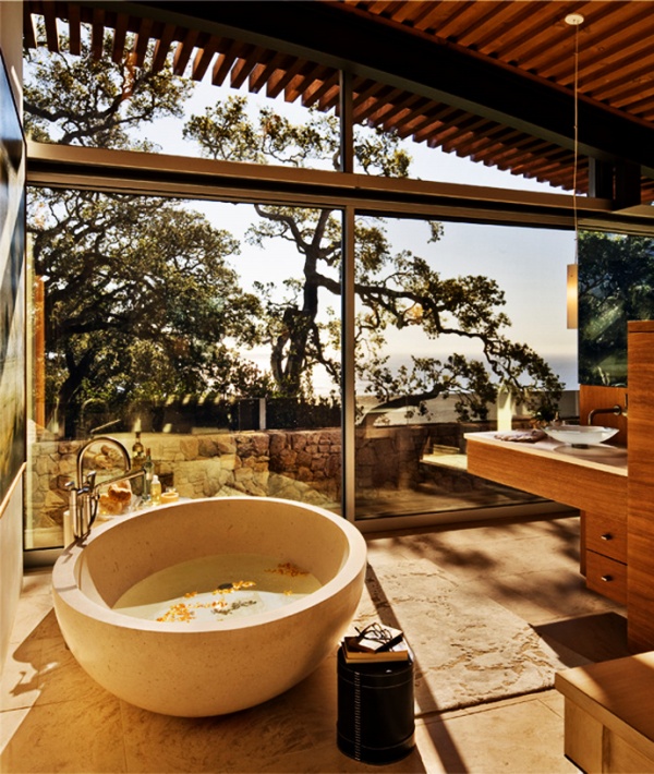Dream Bathroom Designs With Fireplaces - Fireplace - Design - Ideas - Bathroom