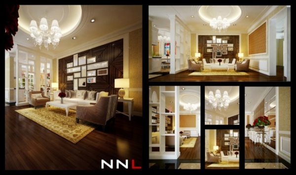 East meets West in Dream Home Interiors by Open Design, Vietnam - Interior Design - Open Design