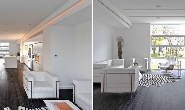 Sáng bừng với ngôi nhà màu trắng hiện đại thiết kế bởi Reza Aliabadi