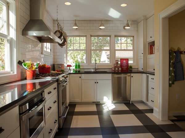 Đa dạng với các kiểu sàn nhà trong bếp - Nhà bếp - Sàn nhà