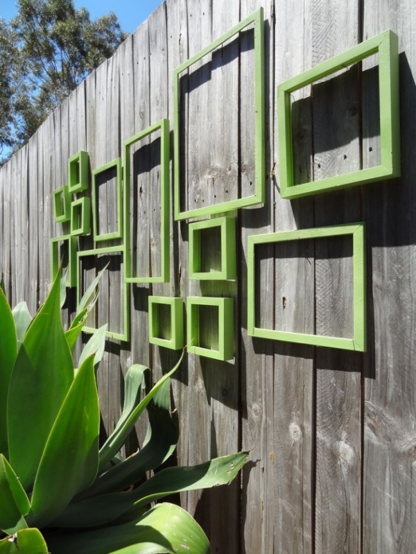 Trang trí tường rào ngoài vườn thật nổi bật - Ngoài trời - Vườn - Ý tưởng - Trang trí - Tường bờ rào