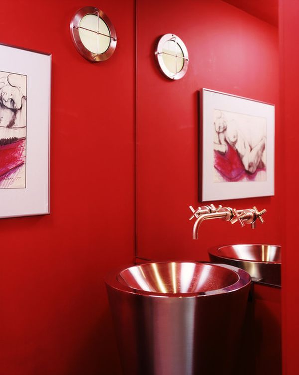 Chìm đắm trong các căn phòng mang sắc đỏ cherry - Trang trí - Ý tưởng - Nội thất - Thiết kế - Xu hướng - Đỏ cherry - Phòng khách - Phòng ngủ - Phòng ăn - Phòng tắm - Nhà bếp