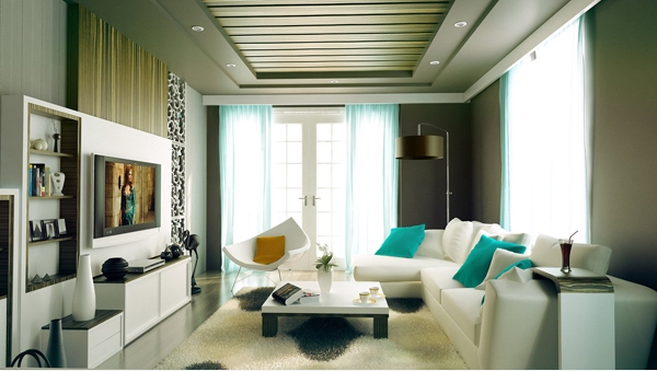 Tận hưởng cảm giác thoải mái với phòng khách xanh mát - Trang trí - Ý tưởng - Nội thất - Phòng khách - Xu hướng