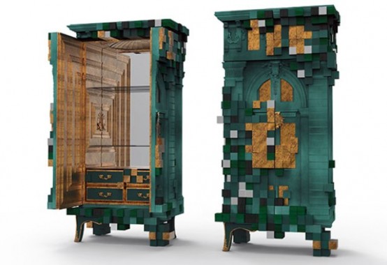 Tủ Piccadilly: Kết hợp tuyệt vời giữa cổ điển và “futuristic” - Đồ trang trí - Nội thất - Tủ