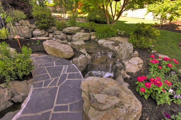 Thiết kế tiểu cảnh đá và nước cho vườn thêm đẹp - Trang trí - Ý tưởng - Thiết kế đẹp - Mẹo và Sáng Kiến - Xu hướng - Vườn
