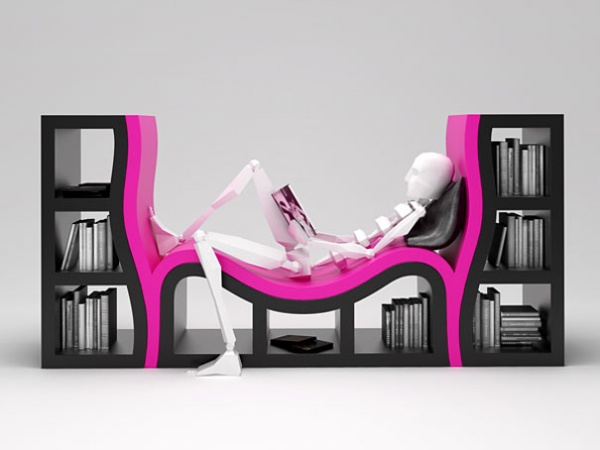 Ready to Read with Creative and Cool Bookshelf Designs - Bookshelf - Interior Design - Design - Furniture - Photo