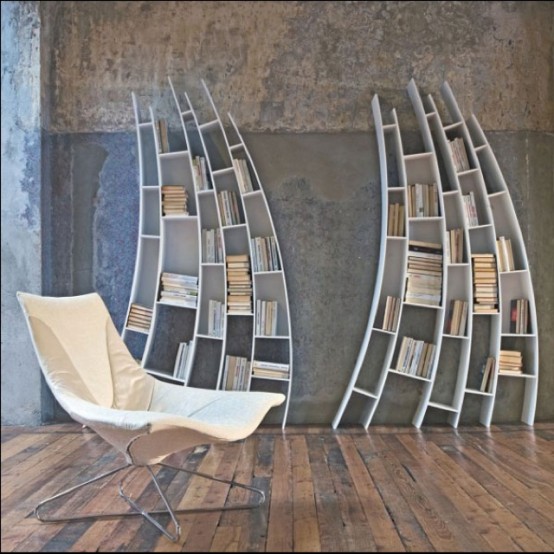 Những chiếc tủ sách và kệ sách có kiểu dáng cực kì sáng tạo - Nội thất - Trang trí - Ý tưởng - Kệ sách - Tủ sách