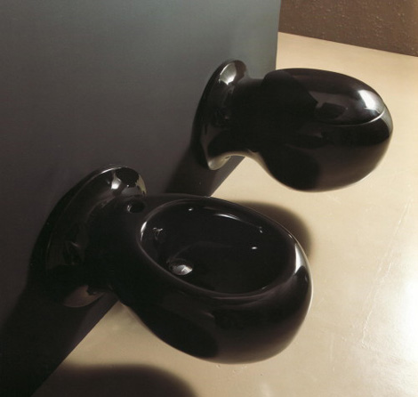 Unusual Toilet and Bidet – 'Made' compact by NIC Design - NIC Design - Toilet