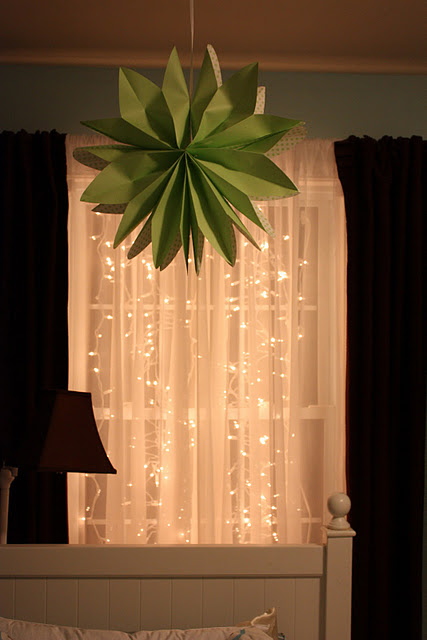 Romantic Bedroom With Christmas Lights - Decoration - Christmas Lights - Lightings - Bedroom - Ideas
