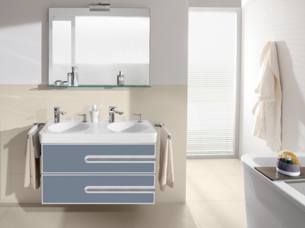 Phòng tắm Joyce hiện đại do Villeroy & Boch thiết kế - Villeroy & Boch - Joyce - Trang trí - Ý tưởng - Nhà thiết kế - Nội thất - Thiết kế đẹp - Phòng tắm