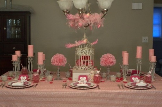 Romantic and Intimate Valentine's Day Table Setting Decor Ideas - Table Decor - Decoration - Ideas - Dining Room