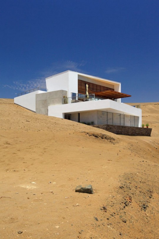 Ngôi nhà siêu sang bên bờ biển Peru xinh đẹp - Kiến trúc - Nhà đẹp - Nội thất