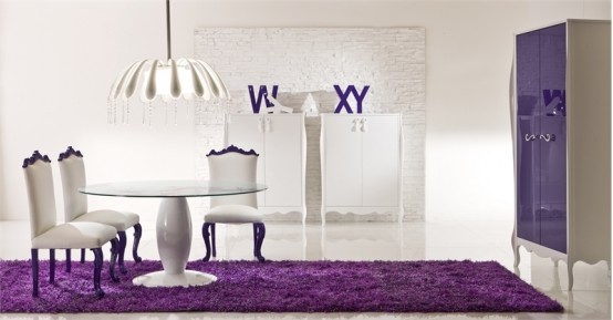 Inspirational Violet Interior Designs - Decoration