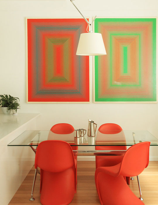 Tâm hồn vui vẻ trong không gian phòng ăn màu sắc - Thiết kế - Phòng ăn - Trang trí