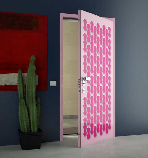 เปลี่ยนประตูบ้านให้แตกต่างไปจากเดิม สีสันสดใสน่ามอง - ประตู - ประตูบ้าน - แต่งบ้าน - แต่งห้อง - ไอเดียประตูสวย - ลวดลายประตู