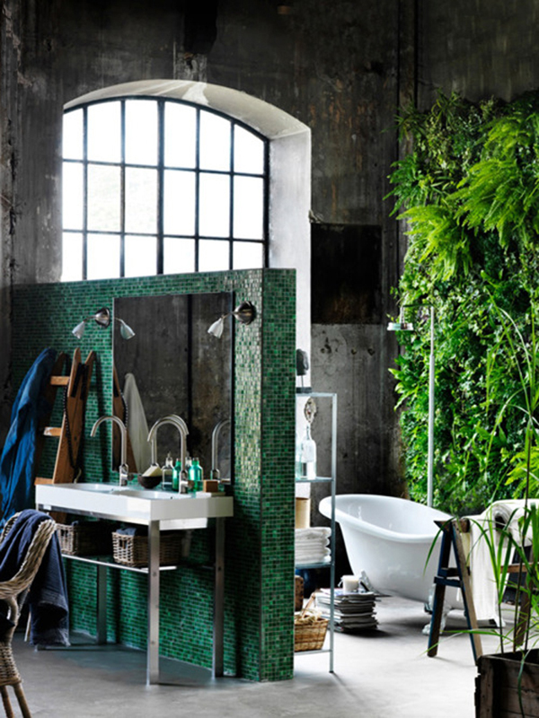 Phòng tắm mang phong cách Industrial - Thiết kế - Phòng tắm