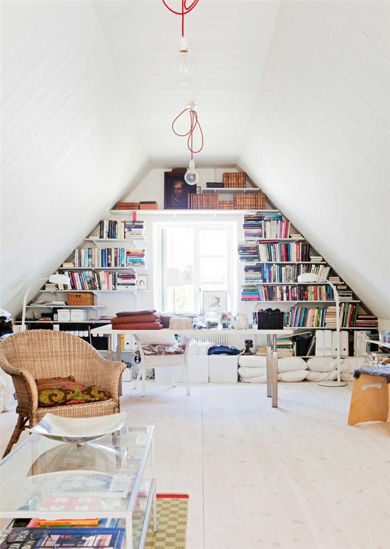 Cool Attic Home Office Designs - Ideas - Design - Home Office