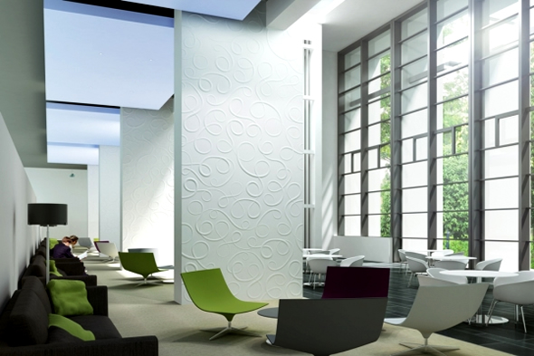 Sculptural Wall Panels for Home More Luxurious - Interior Design - Decoration - Design - Wall - Decorating