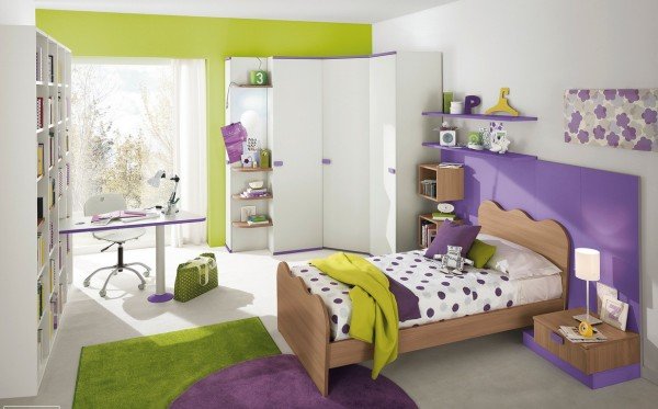 Phòng ngủ hiện đại cho trẻ từ Colombini Casa
