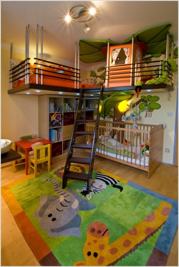 Phòng trẻ em được trang trí siêu thú vị - Thiết kế - Phòng trẻ em
