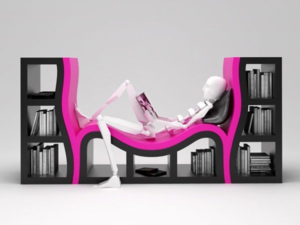 Creative and Out-of-the-box Bookshelf Designs [PHOTOS]