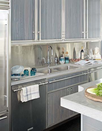 Combination between wood and metal for a modern kitchen - Interior Design - Kitchen