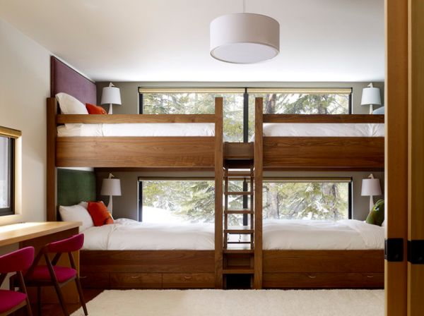Giường kéo - giải pháp tối ưu tiết kiệm không gian cho nhà đông trẻ - Giường kéo - Giường tầng - Phòng ngủ cho bé - Ý tưởng