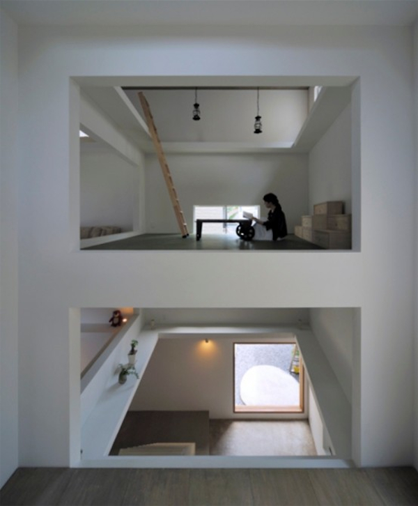 Unique Japanese House by Hiroyuki Shinozaki Architects - Decoration - Furniture - Dream Home - Design - Ideas - Interior Design