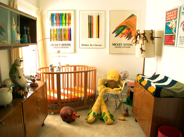 Không gian tuyệt vời dành cho trẻ sơ sinh - Phòng trẻ em