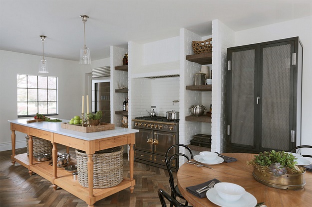 20 ห้องครัวสวยด้วยกำแพงอิฐสีขาว - ห้องครัว - อิฐสีขาว - เทรนด์การออกแบบ - ตกแต่งภายใน