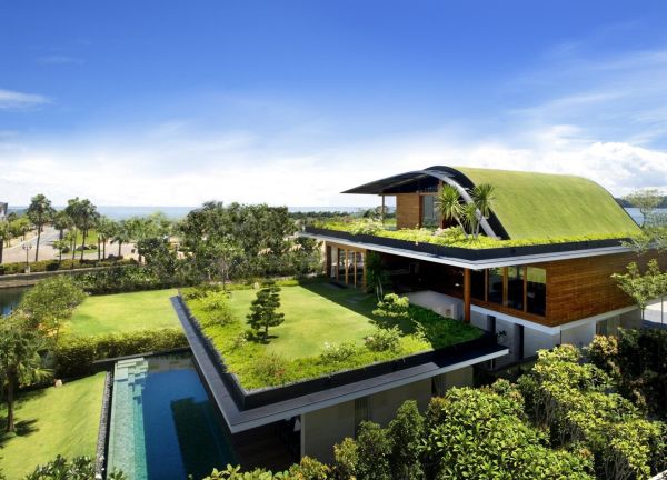 Độc đáo với mái nhà toàn cây xanh - Ý tưởng - Thiết kế - Ngoài trời - Mái nhà