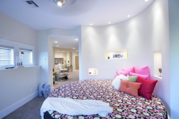 Giường ngủ hình tròn đẹp dành cho người yêu sự mới lạ - Nội thất - Giường - Thiết kế