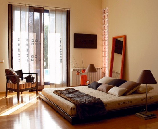 Touch To The Asian Style With Elegant Zen Bedroom Designs - Design - Bedroom